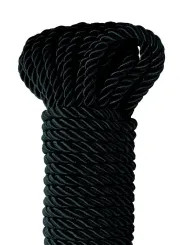 FETISH FANTASY SERIES CUERDA DE SEDA DELUXE NEGRA 975 M
