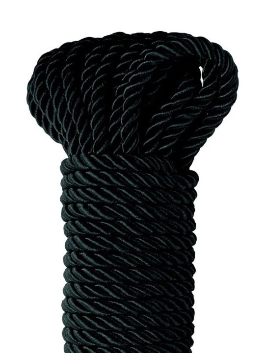 FETISH FANTASY SERIES CUERDA DE SEDA DELUXE NEGRA 975 M