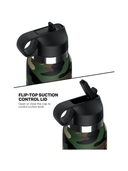 PDX PLUS MASTURBADOR DISCRETO FAP FLASK HAPPY CAMPER CAMUFLAJE