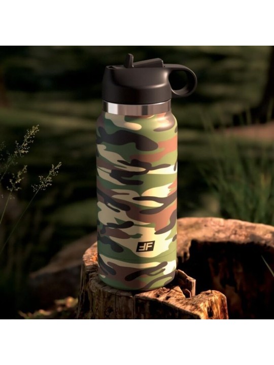 PDX PLUS MASTURBADOR DISCRETO FAP FLASK HAPPY CAMPER CAMUFLAJE