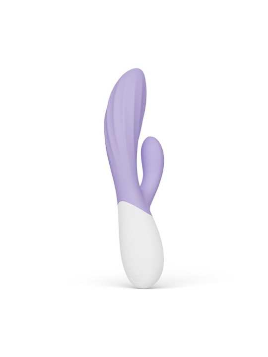 LELO INA TWIST VIBRADOR RABBIT PUNTO G Y CLITORIS LAVANDA