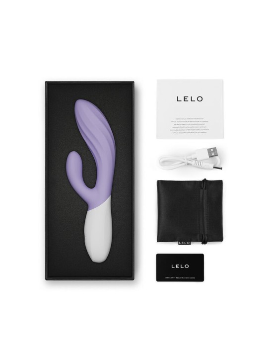LELO INA TWIST VIBRADOR RABBIT PUNTO G Y CLITORIS LAVANDA