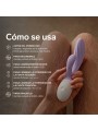 LELO INA TWIST VIBRADOR RABBIT PUNTO G Y CLITORIS LAVANDA