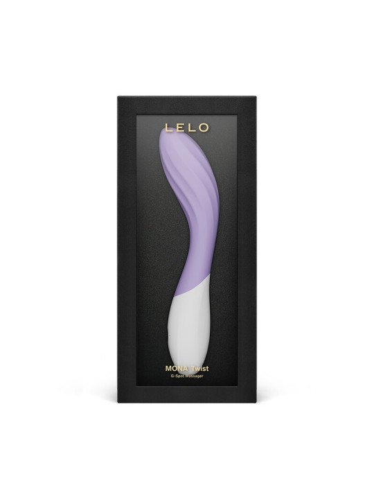 LELO MONA TWIST VIBRADOR PARA PUNTO G RECARGABLE APP CONTROL LAVANDA