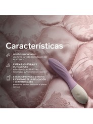 LELO MONA TWIST VIBRADOR PARA PUNTO G RECARGABLE APP CONTROL LAVANDA