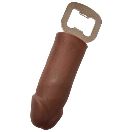 DIABLO PICANTE ABRIDOR CON FORMA PENE GOMA MULATO