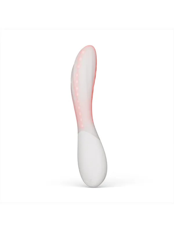 LELO MONA SPECTRA MASAJEADOR INTIMO CON LUZ ROJA RECARGABLE APP CONTROL