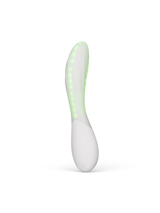 LELO MONA SPECTRA MASAJEADOR INTIMO CON LUZ ROJA RECARGABLE APP CONTROL