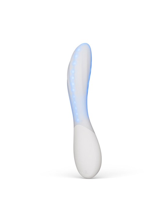 LELO MONA SPECTRA MASAJEADOR INTIMO CON LUZ ROJA RECARGABLE APP CONTROL