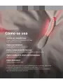 LELO MONA SPECTRA MASAJEADOR INTIMO CON LUZ ROJA RECARGABLE APP CONTROL