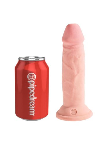 KING COCK DILDO TRIPLE DENSIDAD 15 CM