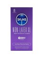 SKINS PRESERVATIVOS SIN LATEX XL PACK 8