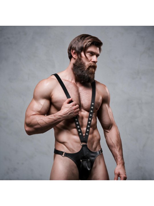 FETISH SUBMISSIVE ATTITUDE ARNES ECOPIEL FORMA DE V HOMBRE
