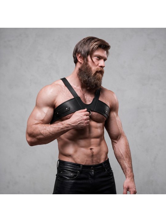 FETISH SUBMISSIVE ATTITUDE ARNES ECOPIEL BRIGADE PECHO HOMBRE