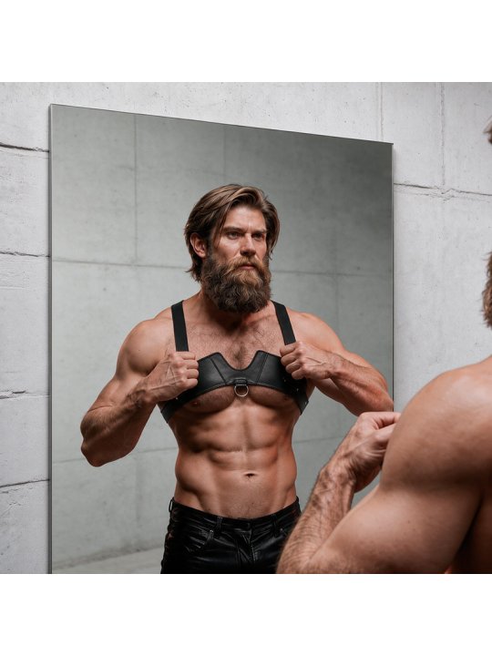 FETISH SUBMISSIVE ATTITUDE ARNES ECOPIEL BRIGADE PECHO HOMBRE