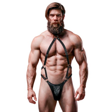 FETISH SUBMISSIVE ATTITUDE ARNES ECOPIEL JOCK STRAP HOMBRE