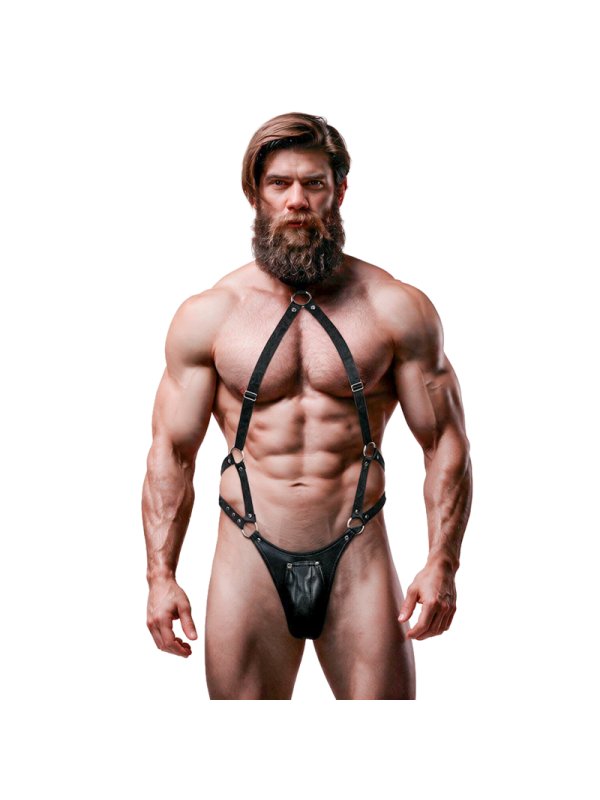 FETISH SUBMISSIVE ATTITUDE ARNES ECOPIEL JOCK STRAP HOMBRE
