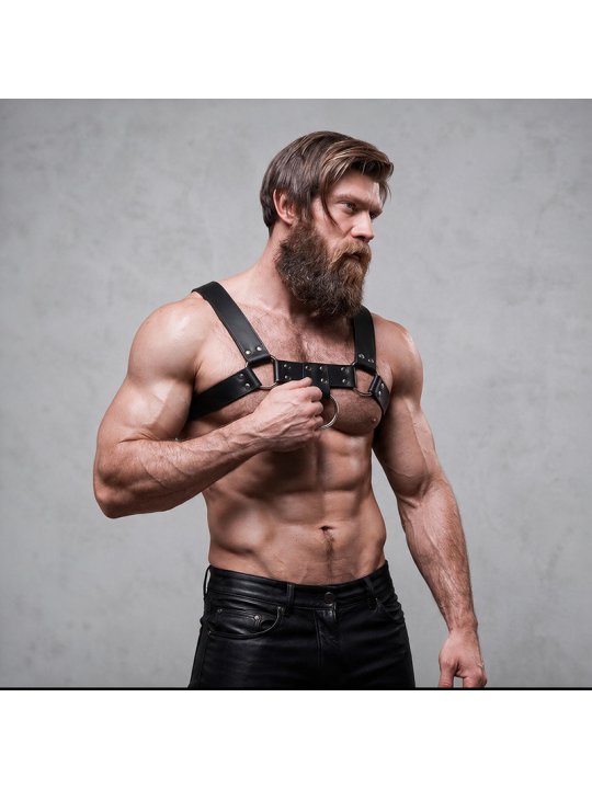 FETISH SUBMISSIVE ATTITUDE ARNES ECOPIEL PECHO HOMBRE