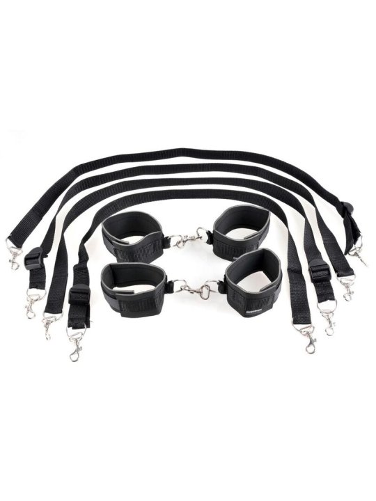 FETISH FANTASY SET DE ESPOSAS Y ATADURAS