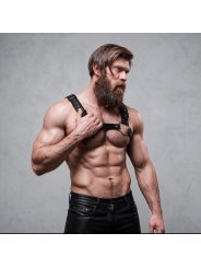 FETISH SUBMISSIVE ATTITUDE ARNES ECOPIEL PECHO CON TACHUELAS HOMBRE