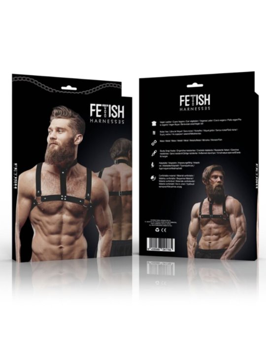 FETISH SUBMISSIVE ATTITUDE ARNES BULLDOG ECOPIEL PECHO HOMBRE TALLA M L