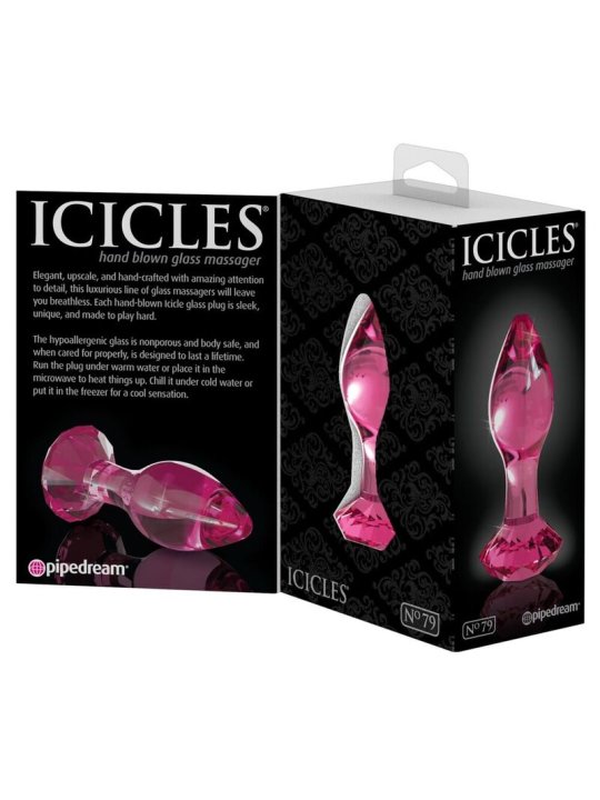 ICICLES N 79 PLUG ANAL VIDRIO