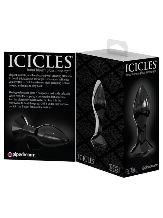 ICICLES N 78 PLUG ANAL VIDRIO