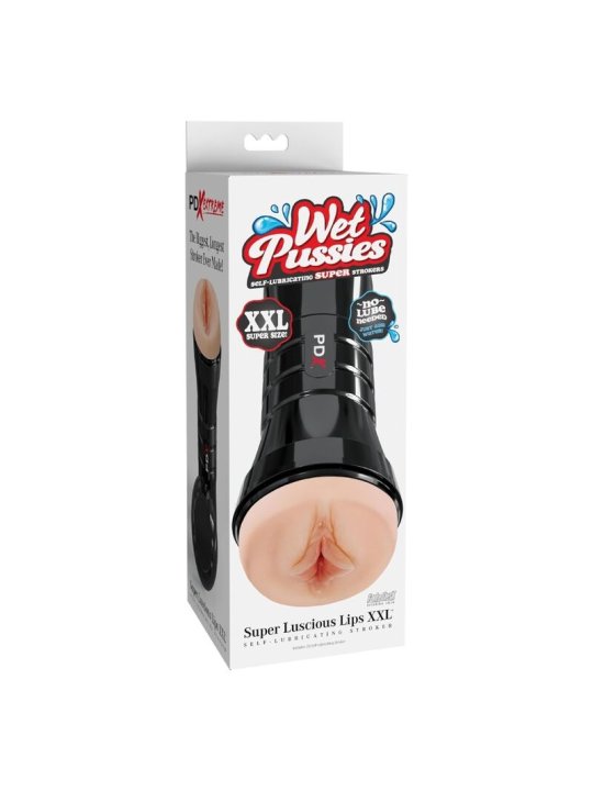 PDX EXTREME MASTURBADOR WET PUSSIES SUPER LUSCIOUS LIPS XXL LIGHT