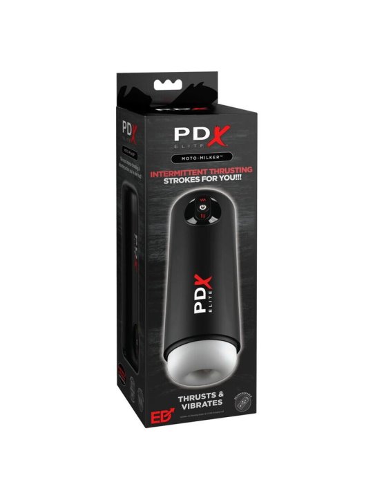 PDX ELITE MASTURBADOR STROKER MOTO MILKER VIBRADOR