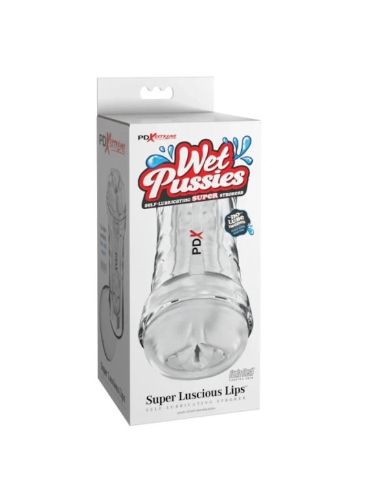 PDX EXTREME WET PUSSIES SUPER LUSCIOUS LIPS MASTURBADOR MASCULINO