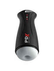 PDX ELITE MASTURBADOR MASCULINO FAP GASM CLEAR CON SUCCION INTERMITENTE