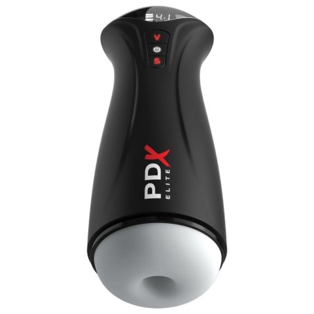 PDX ELITE MASTURBADOR MASCULINO FAP GASM CLEAR CON SUCCION INTERMITENTE