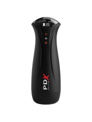 PDX ELITE MASTURBADOR MASCULINO FAP GASM CLEAR CON SUCCION INTERMITENTE