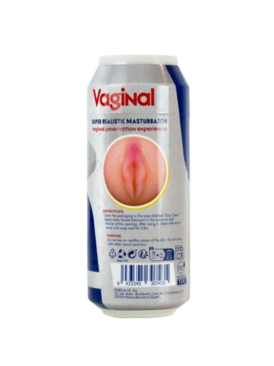 ALIVE RED DOLL MASTURBADOR MASCULINO VAGINA LATA BEBIDA ENERGETICA