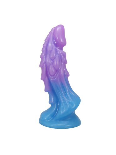 POWER MONSTERS ATLANTEANS DILDO REALISTICO CON VENTOSA 19 CM O 5 CM AZUL Y MORADO