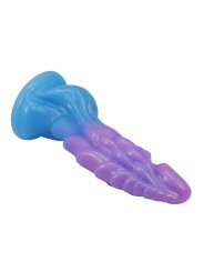 POWER MONSTERS ATLANTEANS DILDO REALISTICO CON VENTOSA 19 CM O 5 CM AZUL Y MORADO