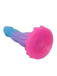 POWER MONSTERS VOID PYTHON DILDO FANTASIA CON VENTOSA 205 CM O 52 CM AZUL LILA Y ROSA