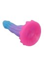 POWER MONSTERS VOID PYTHON DILDO FANTASIA CON VENTOSA 205 CM O 52 CM AZUL LILA Y ROSA