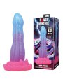 POWER MONSTERS VOID PYTHON DILDO FANTASIA CON VENTOSA 205 CM O 52 CM AZUL LILA Y ROSA