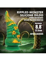 POWER MONSTERS ABYSSAL COLOSSUS DILDO BICOLOR 225 CM O 6 CM