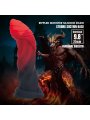 POWER MONSTERS INFERNAL GOLIATH DILDO BICOLOR 25 CM O 6 CM
