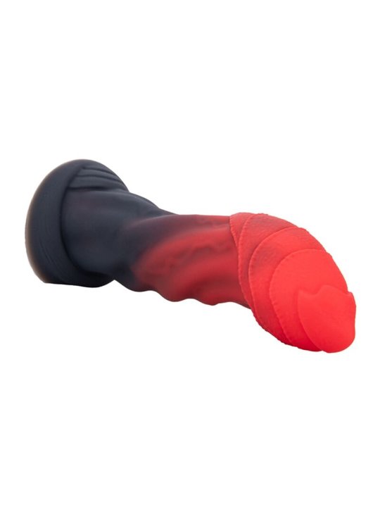 POWER MONSTERS INFERNAL GOLIATH DILDO BICOLOR 25 CM O 6 CM