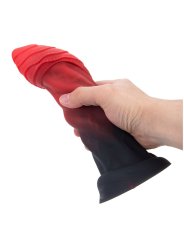 POWER MONSTERS INFERNAL GOLIATH DILDO BICOLOR 25 CM O 6 CM