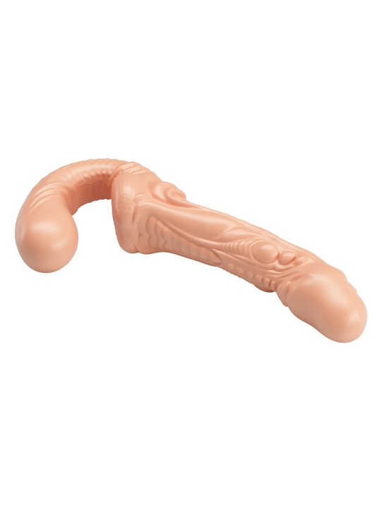 BAILE EMMA STRAP ON DOBLE PENETRACION TEXTURIZADO NATURAL
