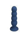 MR PLAY PLUG ANAL CON 4 BOLAS METALICAS Y VENTOSA AZUL