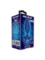 MR PLAY PLUG ANAL TEXTURIZADO CON ANILLA AZUL S