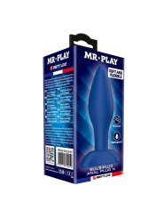 MR PLAY PLUG ANAL CONICO SILICONA AZUL M