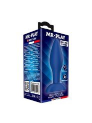 MR PLAY PLUG ANAL CONICO SILICONA AZUL S