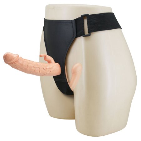 BAILE CHARLOTTE ARNES HOLLOW STRAP ON DOBLE PENETRACION NATURAL