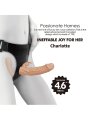 BAILE CHARLOTTE ARNES HOLLOW STRAP ON DOBLE PENETRACION NATURAL